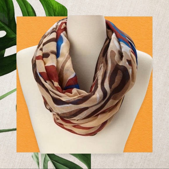 seathroughheart Accessories - INFINITY ANIMAL PRINT SCARF